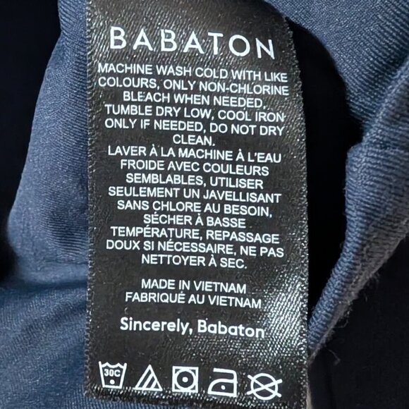 Aritzia Babaton | Contour Squareneck Longsleeve in Total Eclipse Navy - Picture 5 of 7